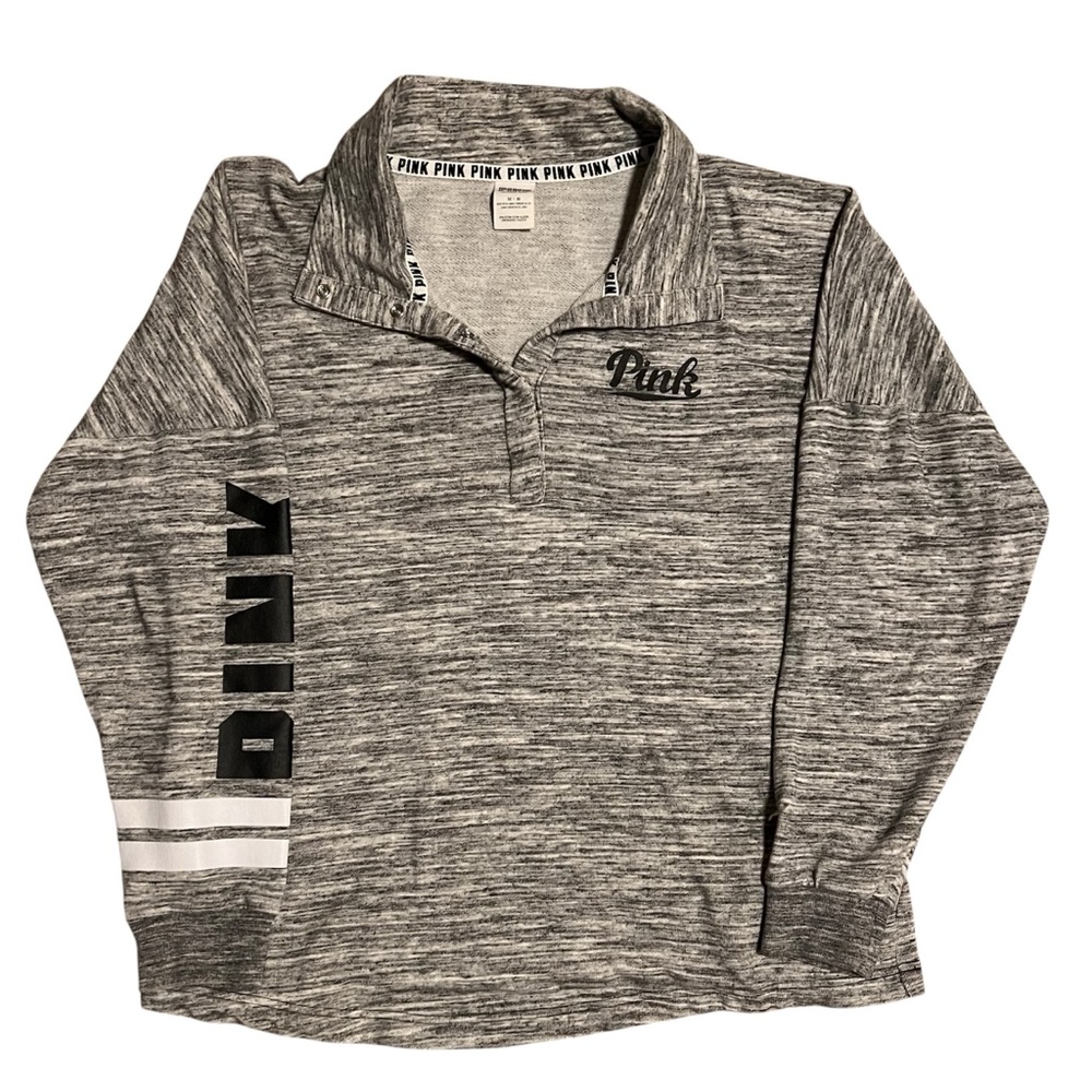 Victoria's Secret PINK Heathered Gray Sweatshirt